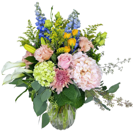 pastel flowers