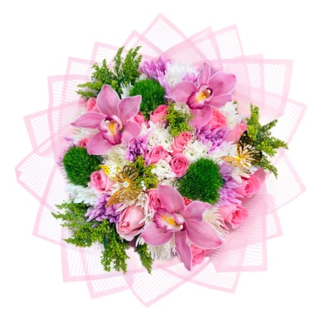 mixed flower bouquet