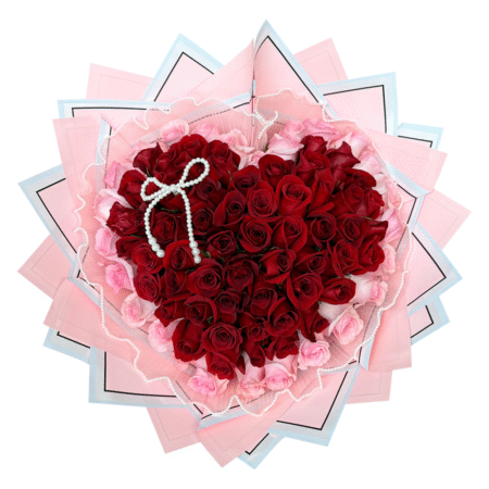 heart bouquet