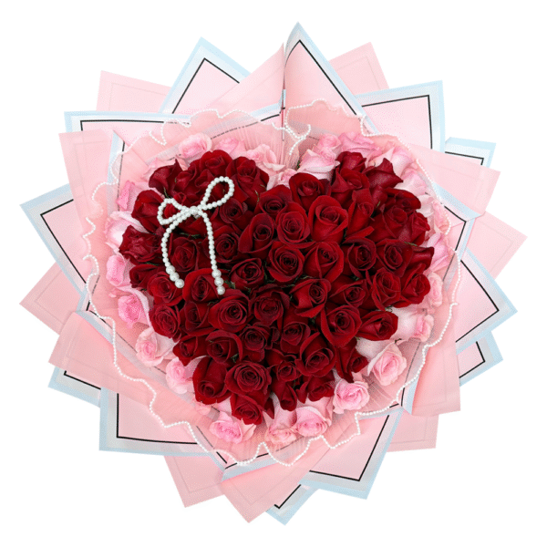 heart bouquet