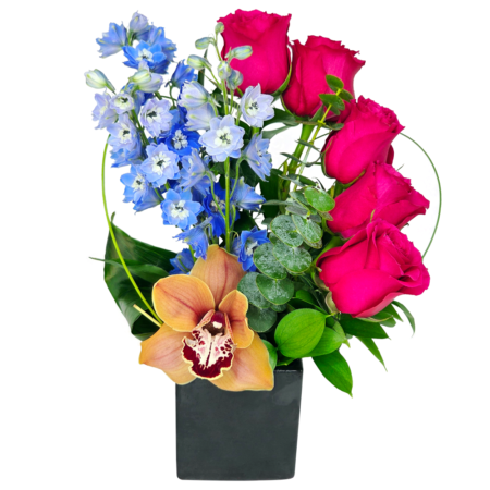 mini rose with a twist