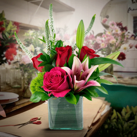 roses & lilies ( dec 3rd & 6th )